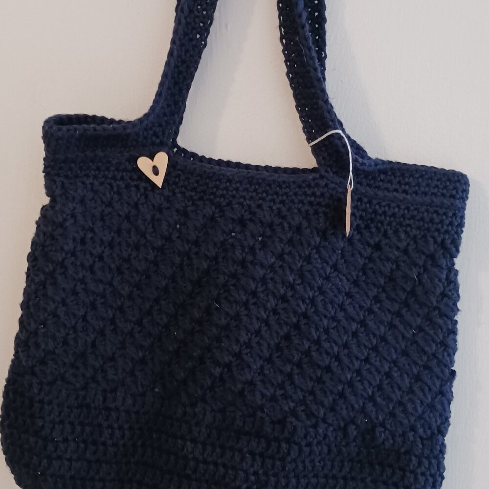 Hand crocheted purse